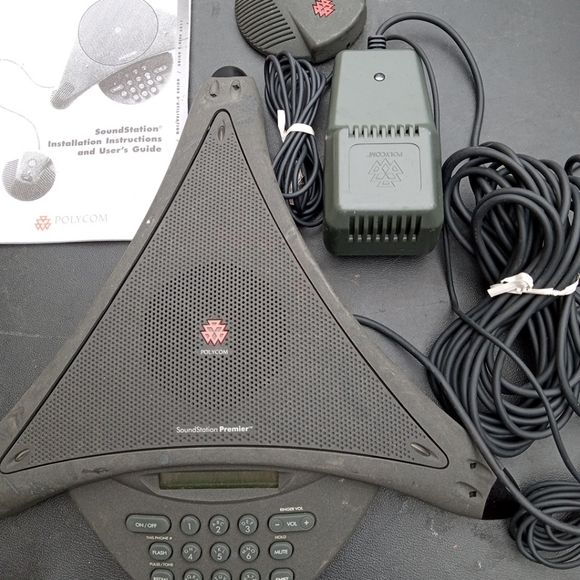 POLYCOM Premier Soundstation Set with Manual - Picture 3 of 6